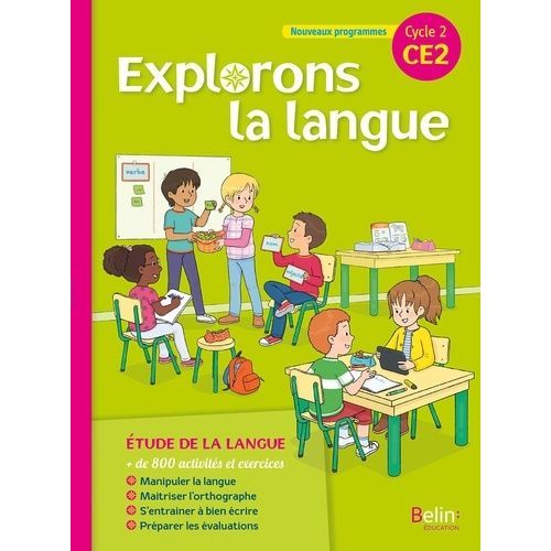 Français Ce2 Cycle 2 Explorons La Langue - Manuel