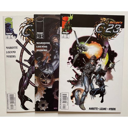 Jim Lee's C.23 #1-3 (Image Comics / Wildstorm), Travis Charest Cover (1998)