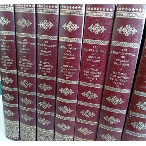 Lot De 7 Livres Romain Rolland Journal Des Années De Guerre 1914 À 1919 (Complet)