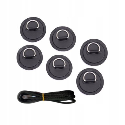 6 Patchs D'anneau En D Pour Kayaks.