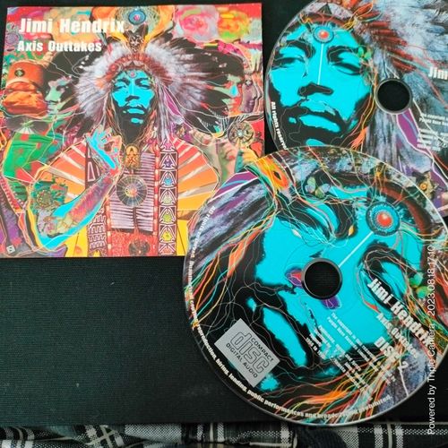 Jimi Hendrix ‎– Axis Outtakes 2 Cd Rare
