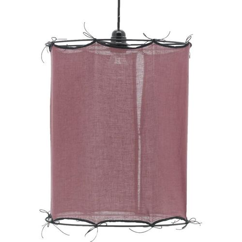 Abat-jour pour suspension en coton Riad Moyen Lit de vin