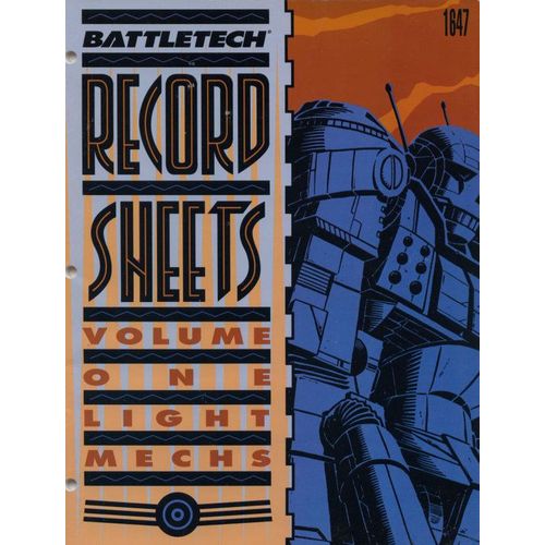 Battletech Records Sheets Vol 1