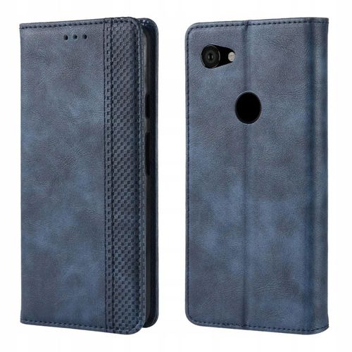 Étui Portefeuille En Cuir Pu Avec Fermeture Magnétique Pour Google Pixel 3a