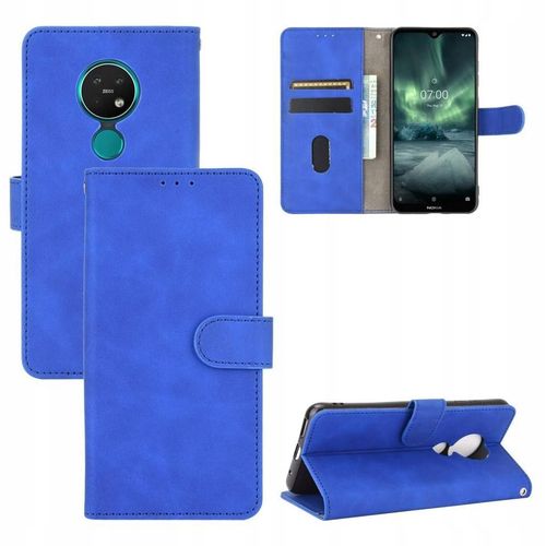 Étui Pour Nokia 7.2 Avec Insertion De Carte Et Étui Folio En Cuir Avec Rabat