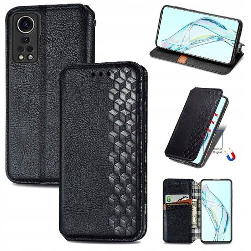 Étui Pour Zte Axon 30 5g Fonction Portefeuille Étui En Cuir Design Tendance Avec