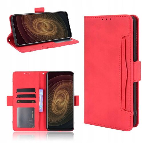 Étui Portefeuille En Cuir Pour Zte Axon 20 5g/4g Avec Fermeture Magnétique