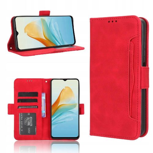 Étui Portefeuille En Cuir Pour Zte Axon 40 Lite Avec Fermeture Magnétique