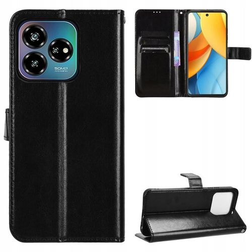 Étui Pour Zte Axon 60 Lite Avec Support Portefeuille Magnétique À Rabat