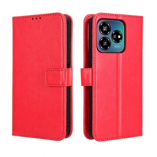 Étui Pour Zte Axon 60 Lite Avec Support Portefeuille Magnétique À Rabat