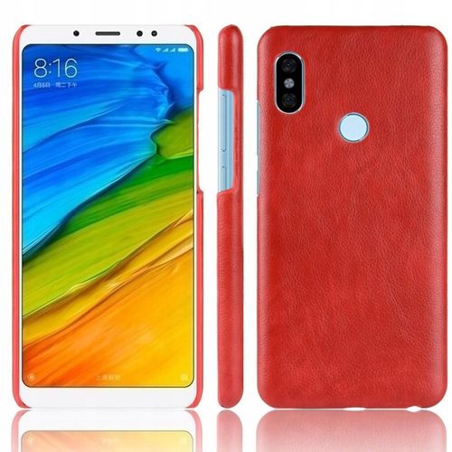 Coque Rétro Anti-Rayures Pour Xiaomi Redmi Note 5 Pro/ Note 5 Motif Litchi