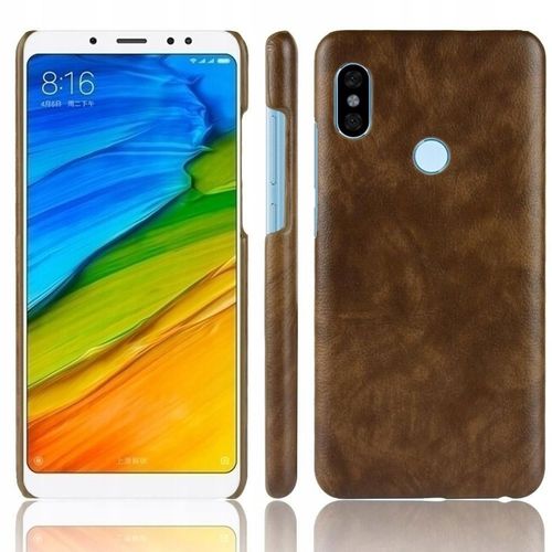 Coque Rétro Anti-Rayures Pour Xiaomi Redmi Note 5 Pro/ Note 5 Motif Litchi