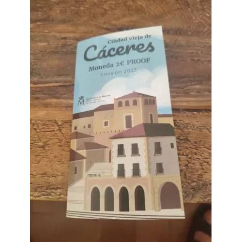 2 Euros Commémoratifs 2023 Espagne Caceres