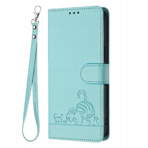 Étui Pour Vivo Y55s 5g/Y55 5g Rfid Cat Card Holder Étui Briquet Pour Z