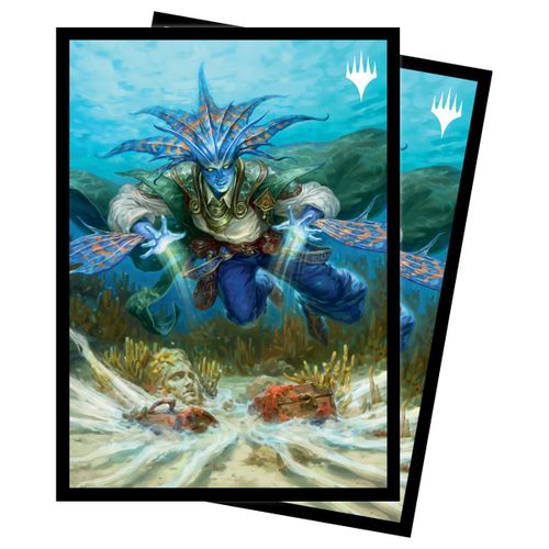 Ultra Pro - Magic - The Gathering - Murders At Karlov Manor - Sachet De 100 Protèges Cartes Standard - Morska, Le Limier Sous-Marin (63 X 89 Mm)