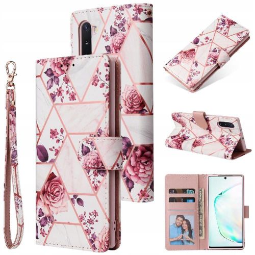 Étui Portefeuille Pour Samsung Galaxy Note10 Étui Portefeuille Dragonne