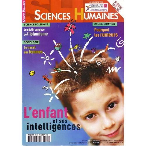 Sciences Humaines N° 164 : L'enfant Et Ses Intelligences