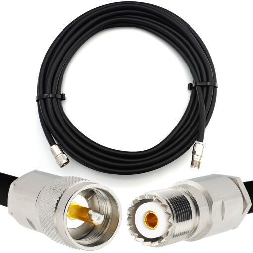 10m PL259 à SO239 UHF Câble coaxial CB RG214 Extension coaxiale UHF...