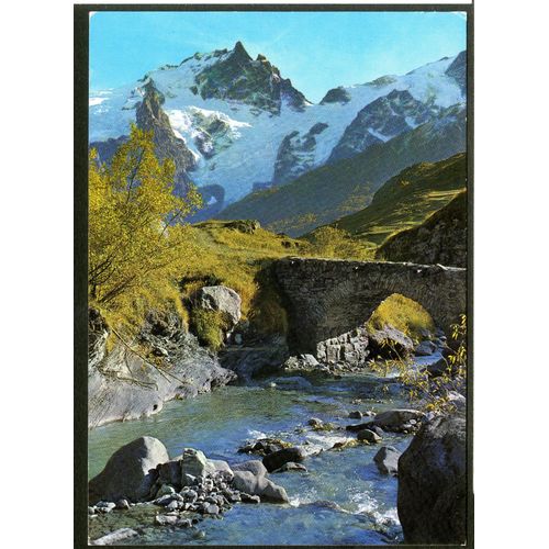 Carte Postale Soleil Et Montagne, Grand Pic De La Meije Alt 3983 M., 1986
