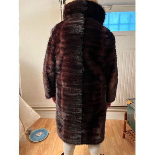 Manteau 3/4 Vison Véritable