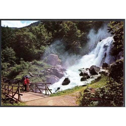Carte Postale Collection D'art Pyrénéen, Hautes Pyrénées, Cauterets, Cascade De Lutour