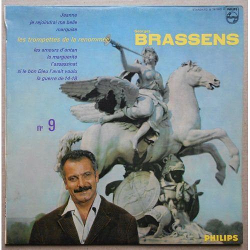 25 Cm Georges Brassens " N° 9 "