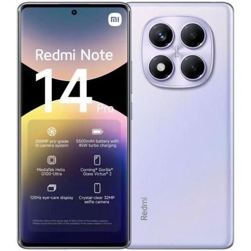 Xiaomi Redmi Note 14 Pro 4G 8/256GB Violet