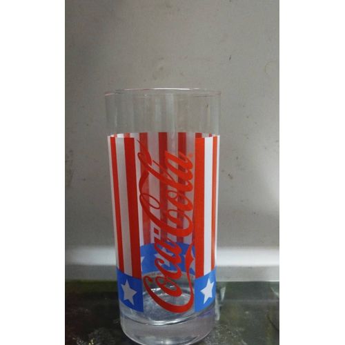 Verre Coca-Cola Drapeau Usa