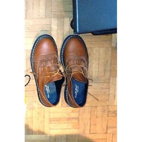 Derbies En Cuir Marron T41