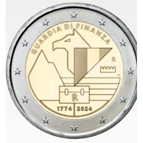 2 Euros Commémorative - Garde Des Finances - Italie 2024 - Unc