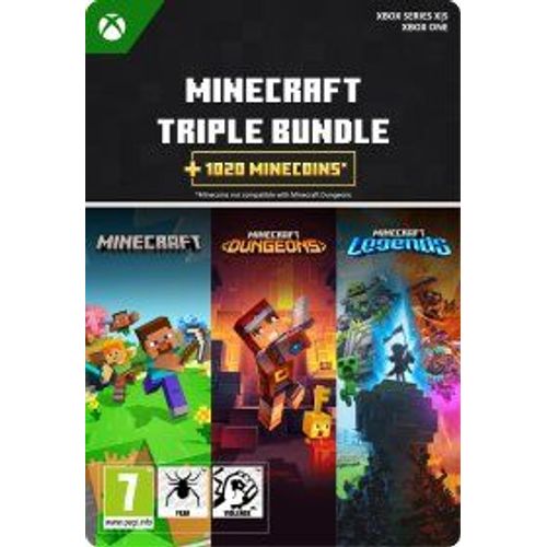 Minecraft Triple Bundle - Jeu En Téléchargement