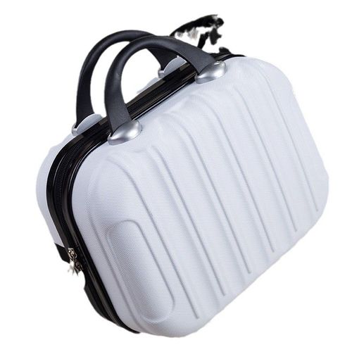 Valise À Maquillage 14 Pouces : Design Portable Et Spacieux, Idéale Pour Les Voyages Et Le Rangement Des Produits De Beauté