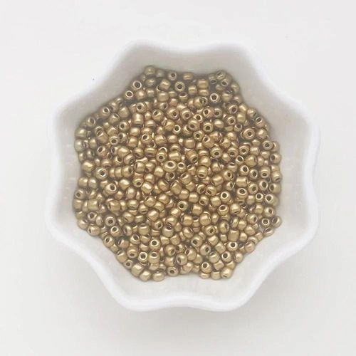 Perles Rondes En Verre Tchèque De 10g,2/3/4mm,Petite Perle Pour Bijoux,Bracelet,Collier,Accessoires Artisanaux De Bricolage - Type 01y-10g 2mm