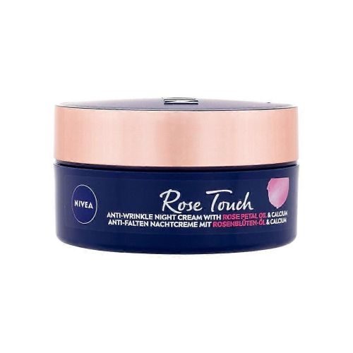 Nivea - Crème De Nuit Anti-Rides Rose Touch - Pour Femme, 50 Ml 