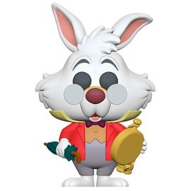 Disney Alice Au Pays Des Merveilles 70e Pop Figurine Lapin Blanc Avec Cloche