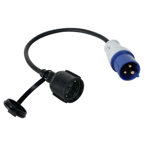 Câble adaptateur Schuko Socket Vers Cee Plug - Schuko - H07Rn-F 3G2.5 - 0.4 M