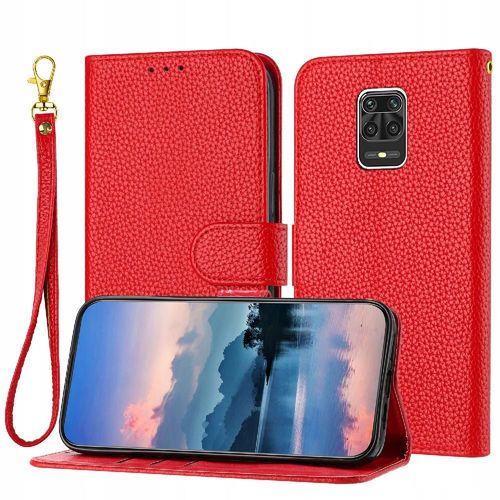 Étui Portefeuille À Rabat Pour Téléphone Xiaomi Redmi Note 9s/Note 9 Pro