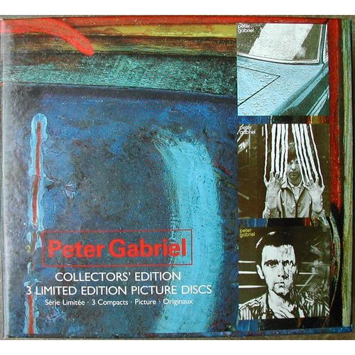 Collector's Edition 3 Limited Edition Picture Discs Peter Gabriel 1/2/3