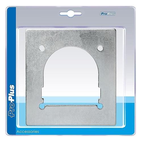 Plaque de support pour ancrages d¿arrimage simple 142x132mm sous blister