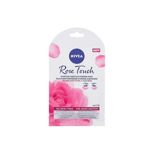 Nivea - Masque Hydrogel Hydratant Sous Les Yeux Rose Touch - Pour Femme, 1 Pc 