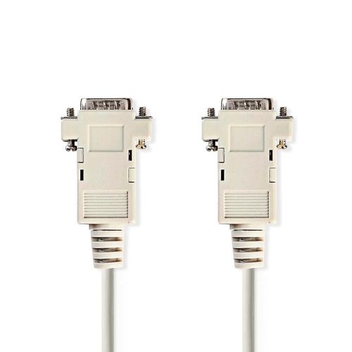 Câble VGA | VGA Mâle | VGA Mâle | Plaqué nickel | Résolution maximale : 1024x768 | 2,00 m | Rond | INC