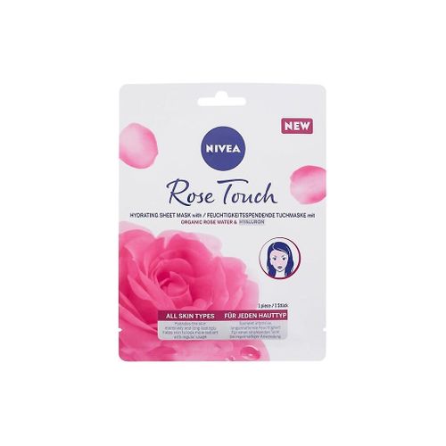 Nivea - Masque En Tissu Hydratant Rose Touch - Pour Femme, 1 Pc 