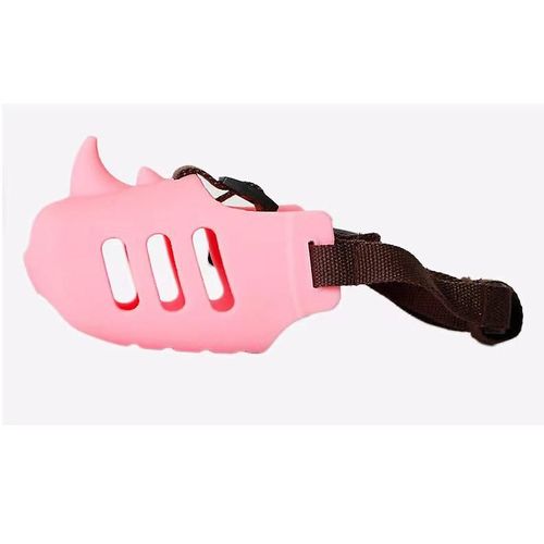 Muselière Pour Chien Dlm,Couvre-Bouche En Silicone Soft Duck Avec Sangle Réglable Pour Petits Chiens Moyens,Idéal Pour Prévenir Les Aboiements, Les Morsures Et Les Mâchées S Orange