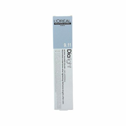 Peinture sans ammoniaque L'Oréal Professionnel Paris Dia Light 50 ml Nº 9.11