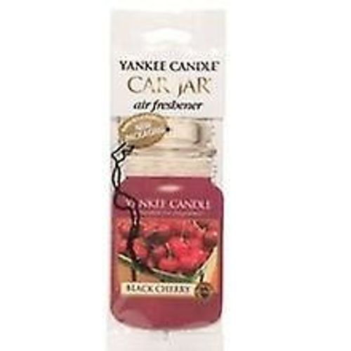 Yankee Candle - Pot de voiture classique en cerise noire - Étiquette de voiture en papier