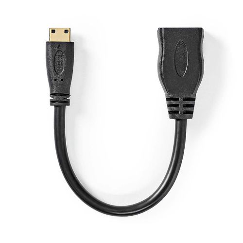 Câble HDMI ¿ haute vitesse avec Ethernet | ¿ Mini connecteur HDMI | ¿ Sortie HDMI | 4K@30Hz | 10,2 Gbit/s | 0
