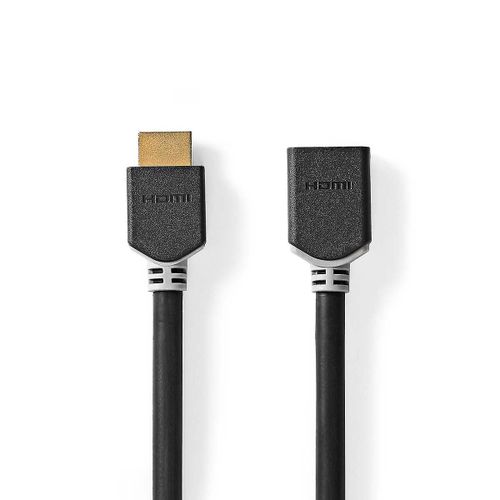 Câble HDMI ¿ haute vitesse avec Ethernet | ¿ Connecteur HDMI | ¿ HDMI Femelle | 8K@60Hz | eARC | 48 Gbit/s | 2.0