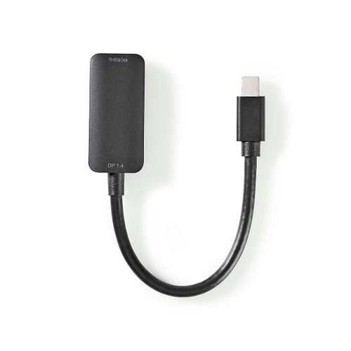 Câble Mini DisplayPort | DisplayPort 1.4 | Mini DisplayPort Mâle | ¿ Sortie HDMI | 48 Gbit/s | Nickelpl