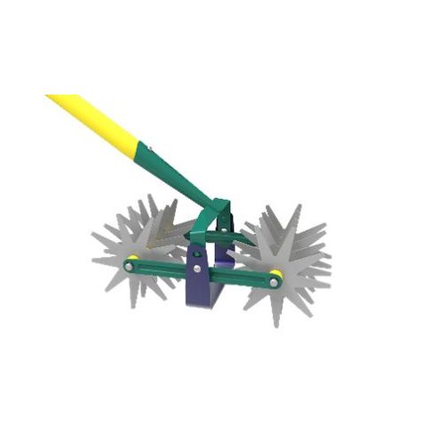 Grattoir oscillant + double émietteur NaturOvert sans manche
