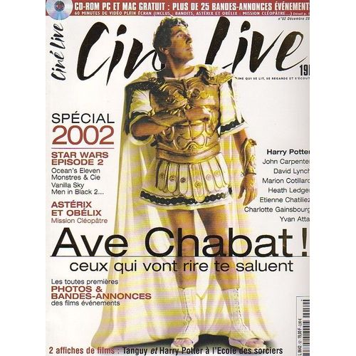 Cinelive N° 52 : Ave Chabat